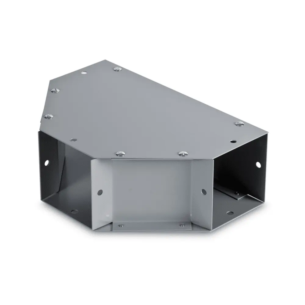 4X4 End Cap, Gray