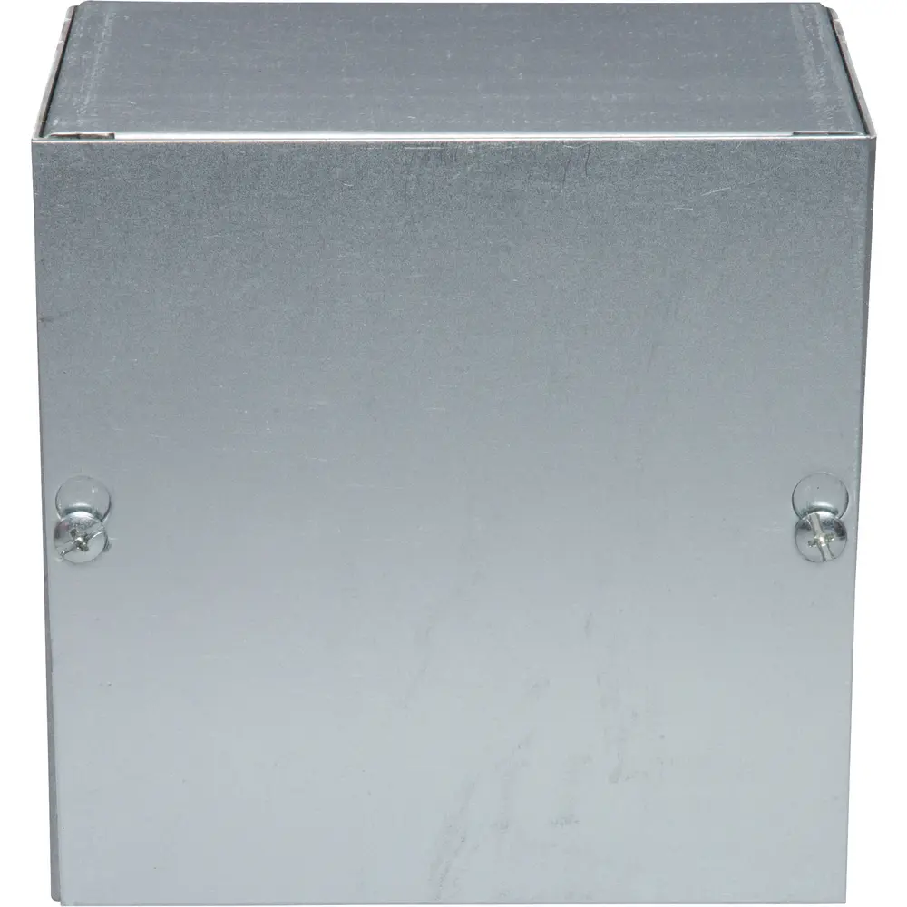 6" x 6" x 4" Screw Cover NEMA 1 Box 2 6" x 6" x 4" Screw Cover NEMA 1 Box