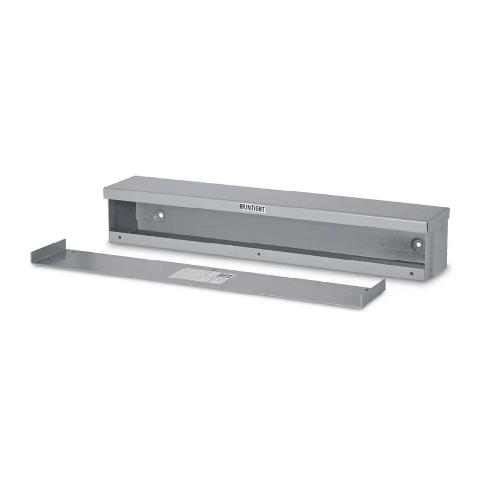 6" x 6" x 72" Rainproof Trough 1 6" x 6" x 72" Rainproof Trough