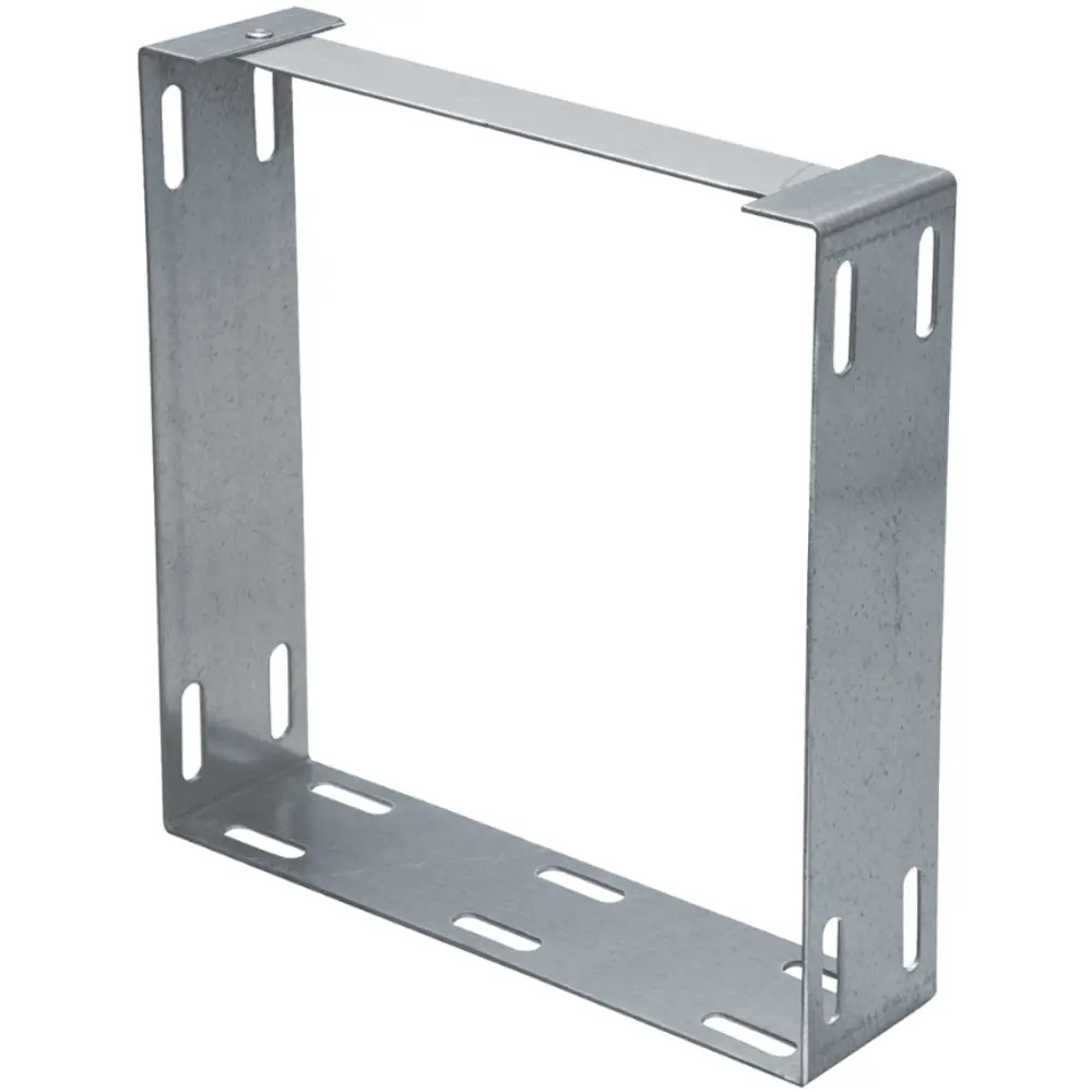 8" x 8" NEMA 1 Wireway Fitting, U-Connector Gray 1 8" x 8" NEMA 1 Wireway Fitting, U-Connector Gray