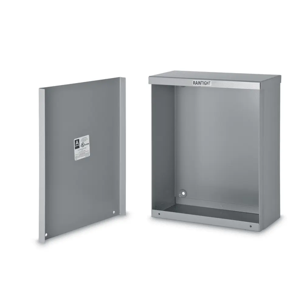 8" x 8" x 6" Rainproof NEMA 3R Box, Gray