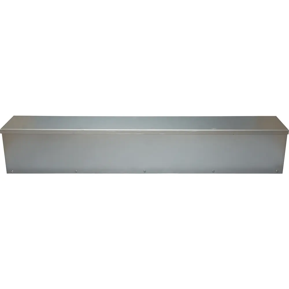8" x 8" x 72" Rainproof Trough