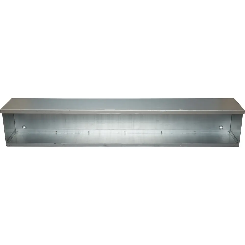 8" x 8" x 72" Rainproof Trough