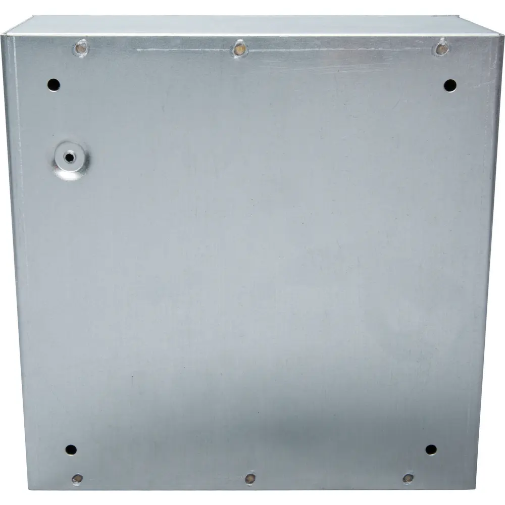 10" x 10" x 4" Junction Box w/1 Screw Cover, NEMA 1, Galvanized Steel