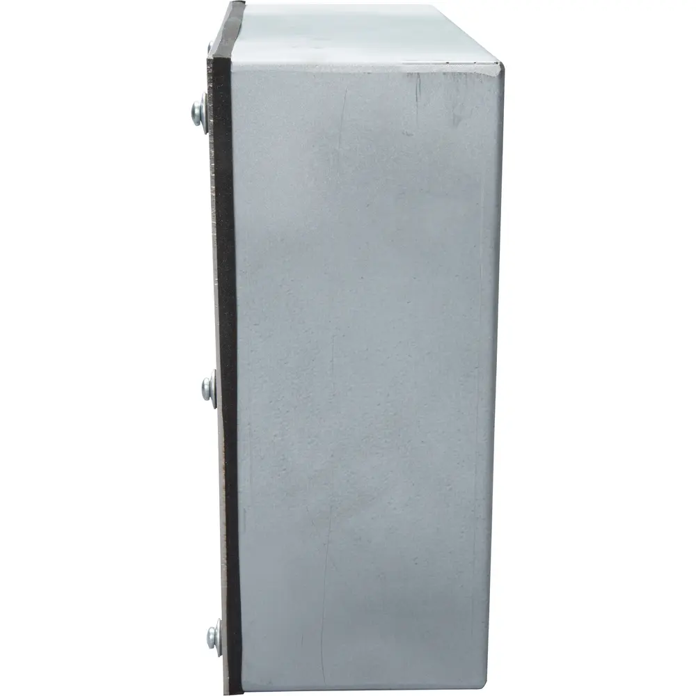 10" x 10" x 6" Junction Box w/ Screw Cover, NEMA 3 & 12, Galvanized Steel 3 10" x 10" x 6" Junction Box w/ Screw Cover, NEMA 3 & 12, Galvanized Steel
