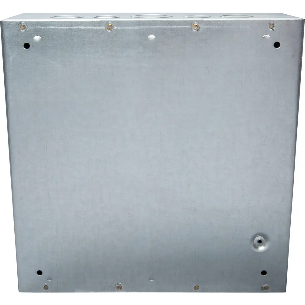 12" x 12" x 4" Junction Box w/ Screw Cover, NEMA 1, Galvanized Steel