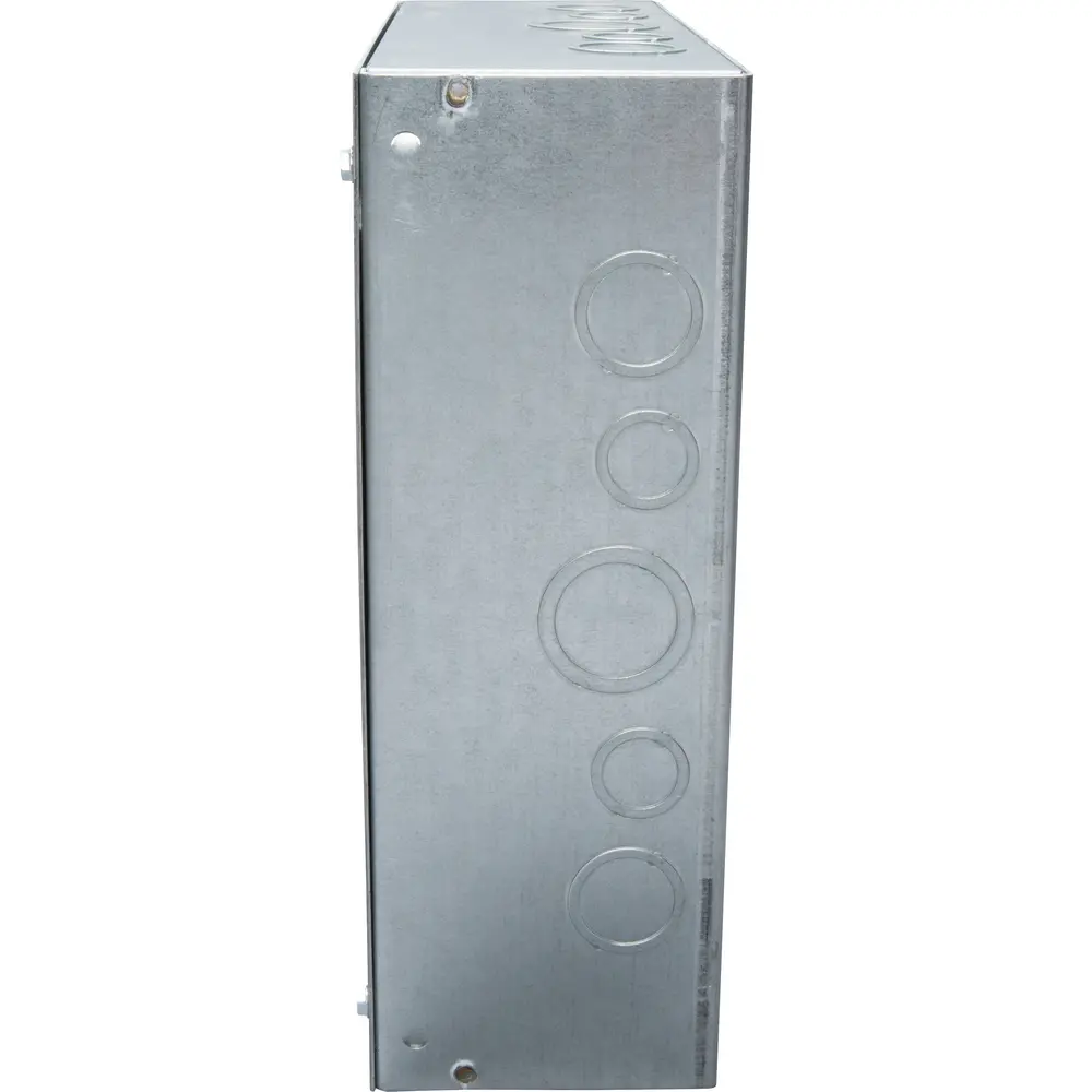 12" x 12" x 4" Junction Box w/ Screw Cover, NEMA 1, Galvanized Steel 3 12" x 12" x 4" Junction Box w/ Screw Cover, NEMA 1, Galvanized Steel