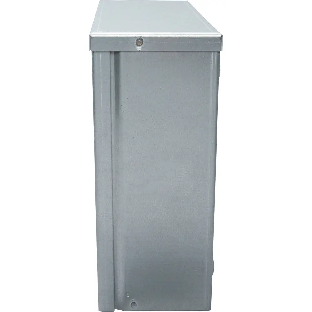 12" x 12" x 4" Junction Box w/ Screw Cover, NEMA 3R, Galvanized Steel 3 12" x 12" x 4" Junction Box w/ Screw Cover, NEMA 3R, Galvanized Steel