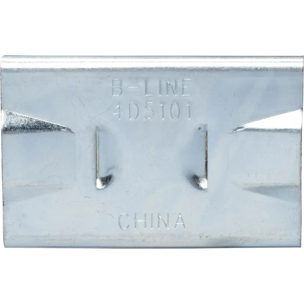4D Back to Back Snap On Clamp, Zinc Plated