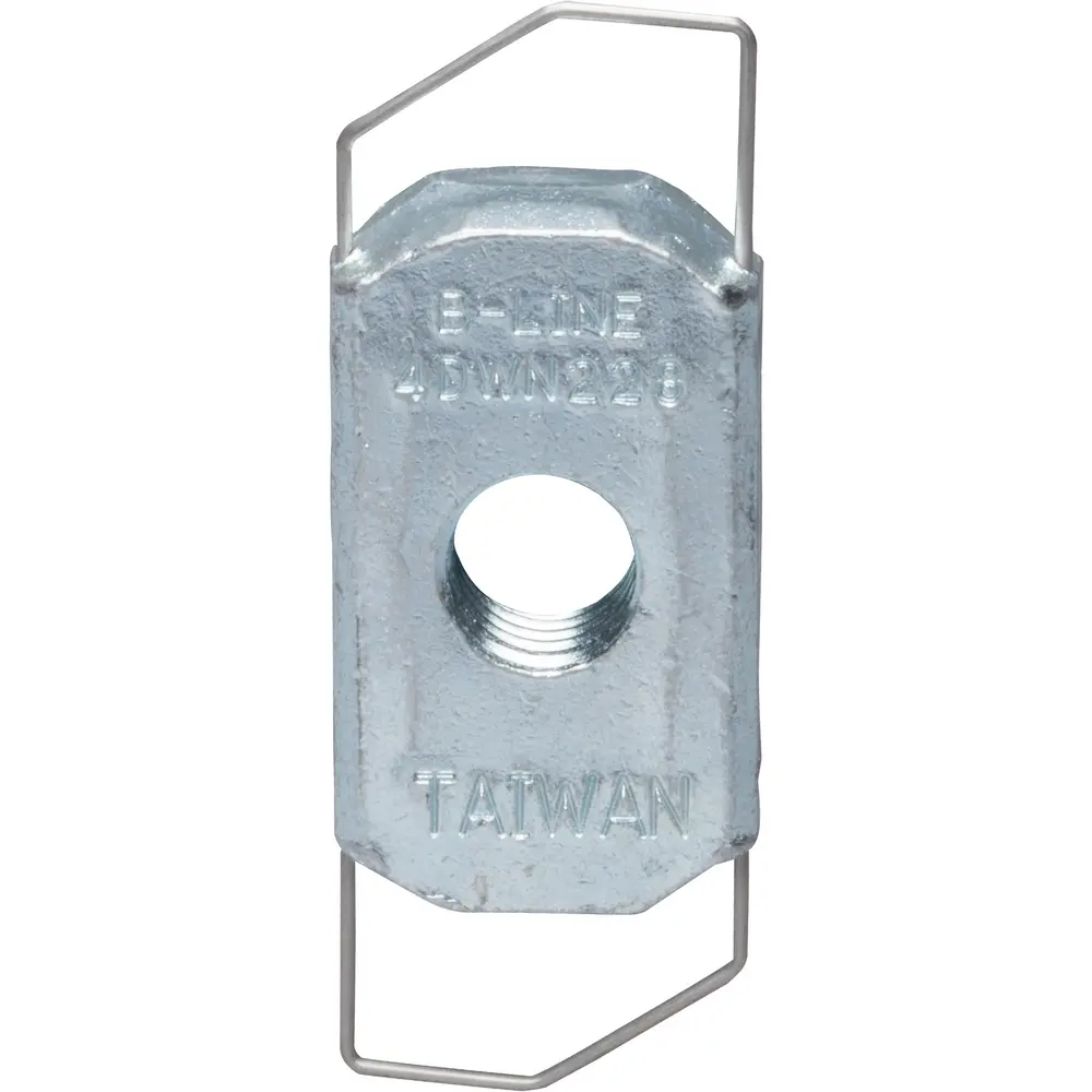4Dimension™ Wire Wing Channel Nut, 3/8"-16 Thread, 23/64" Nut 2 4Dimension™ Wire Wing Channel Nut, 3/8"-16 Thread, 23/64" Nut