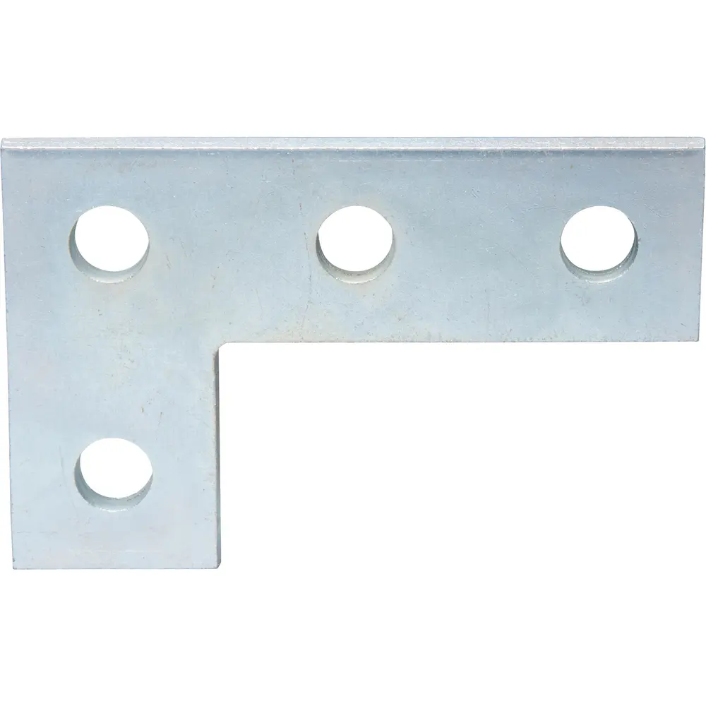 4-Hole Corner Angle, 0.22" x 3.5", Steel