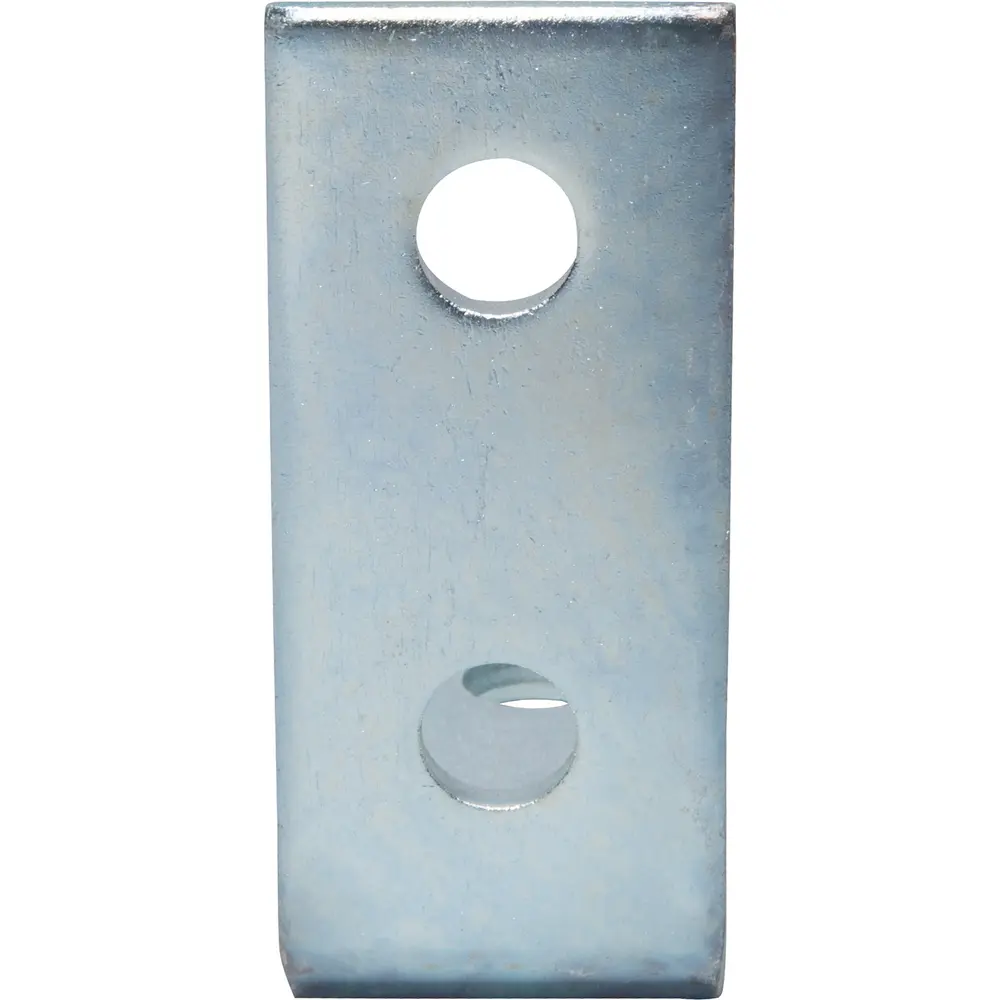 4-Hole Corner Angle, 90°, 3.93" x 1.62", Steel