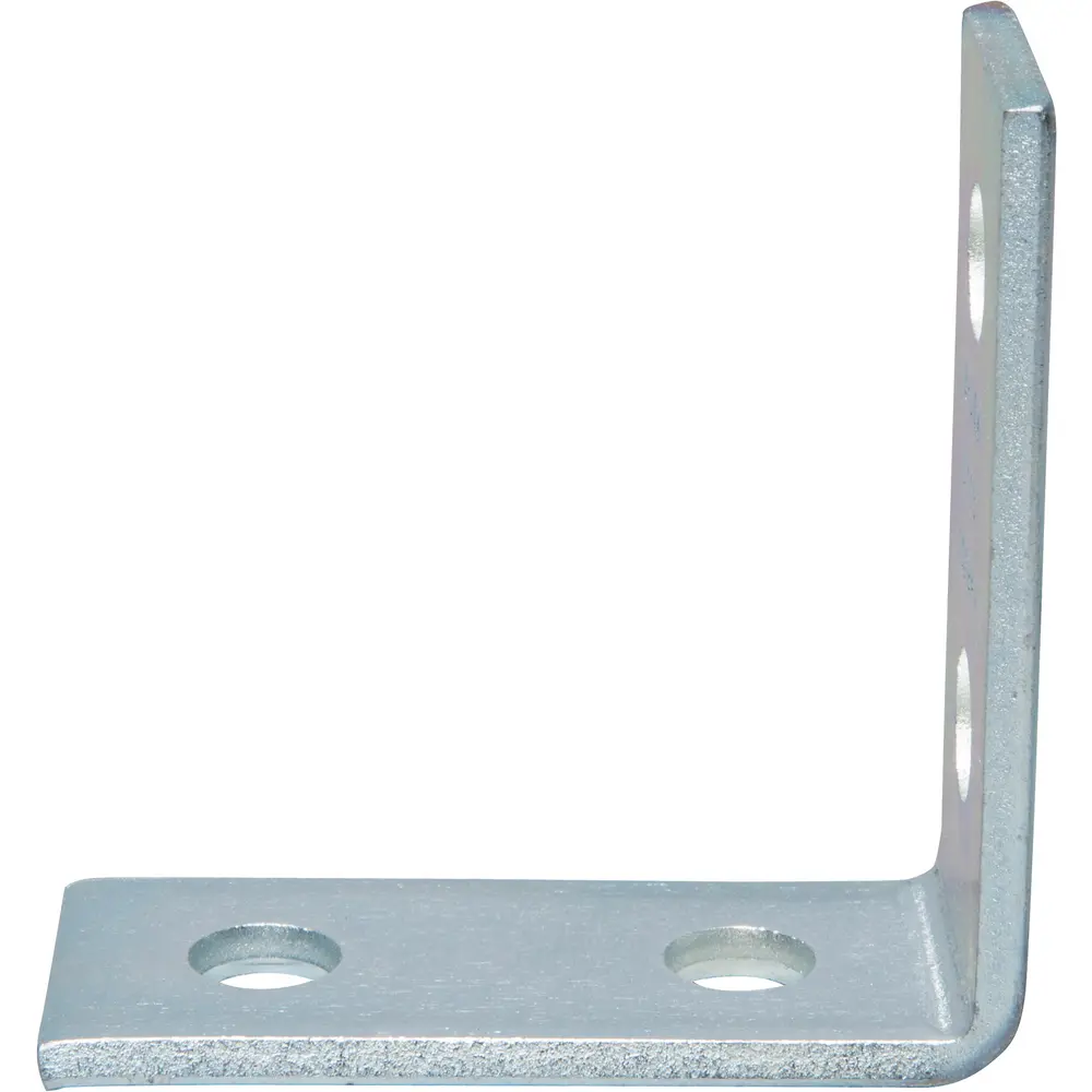 4-Hole Corner Angle, 90°, 3.93" x 1.62", Steel