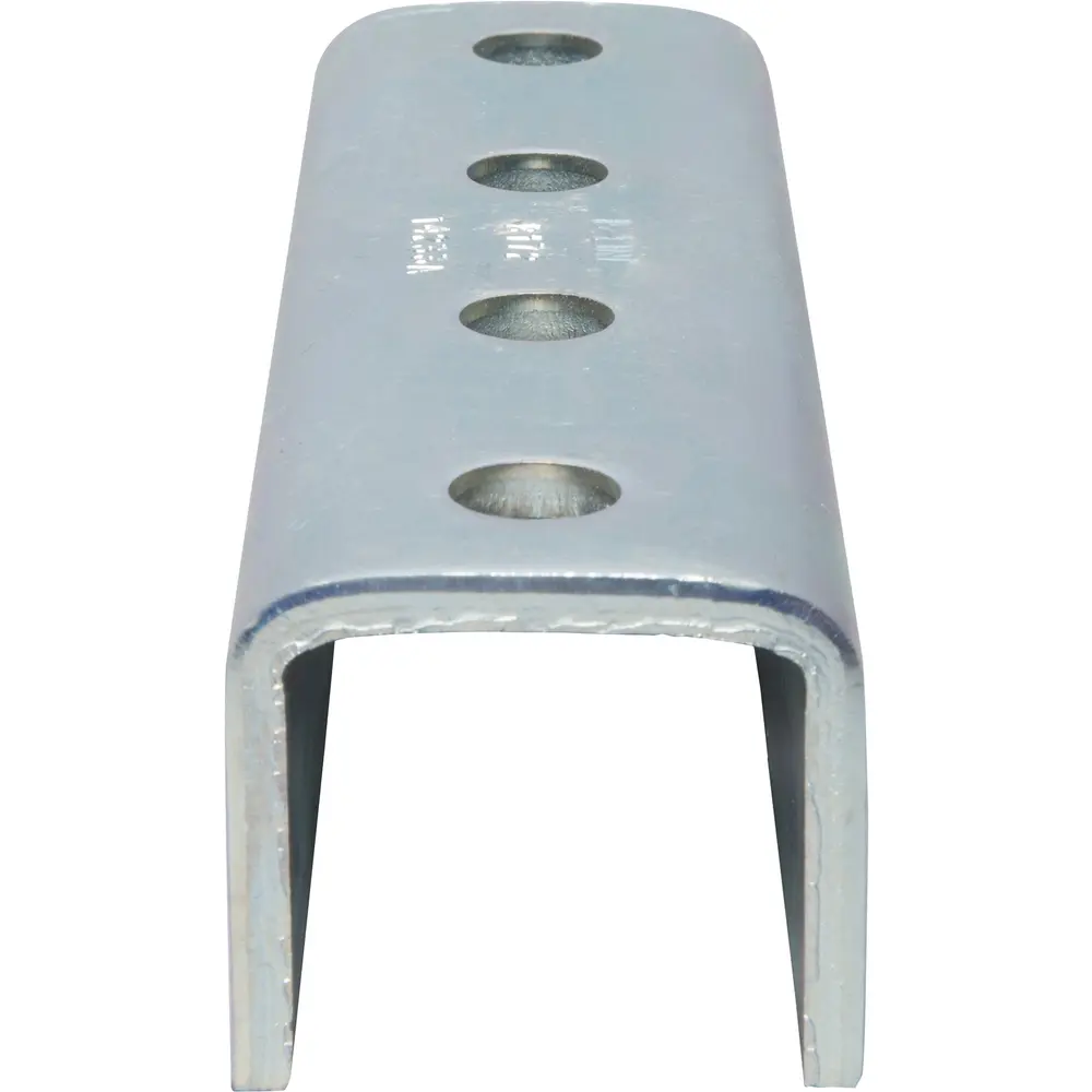 4-Hole Splice Clevis, 1.62" x 2.12", 7/32" Gauge, Steel