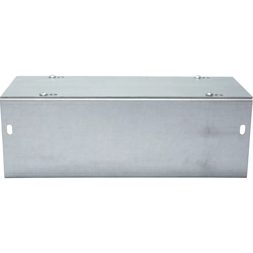 4" x 4" x 12" Lay-In Wireway w/ Screw Cover, NEMA 1, Galvanized Steel