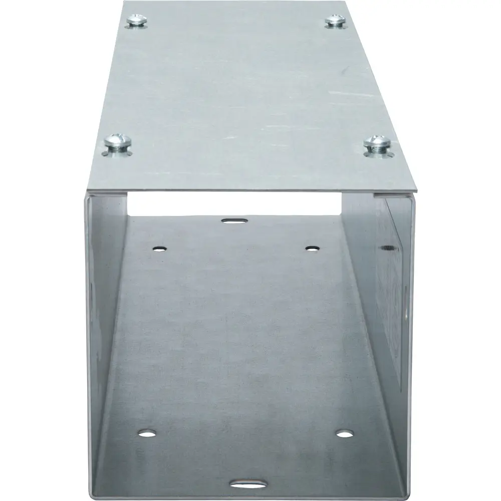 4" x 4" x 24" Lay-In Wireway w/ Screw Cover, NEMA 1, Galvanized Steel 2 4" x 4" x 24" Lay-In Wireway w/ Screw Cover, NEMA 1, Galvanized Steel