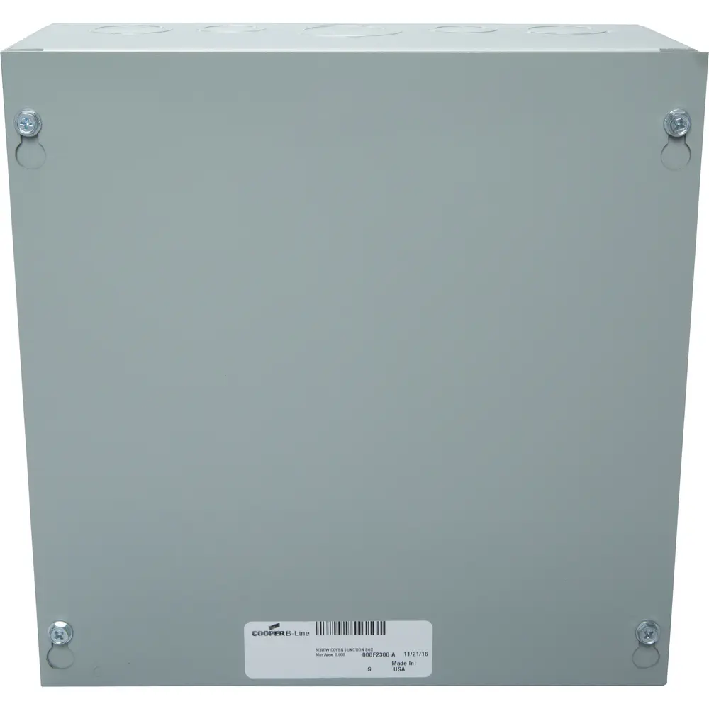 6" x 6" x 4" Junction Box, NEMA 1