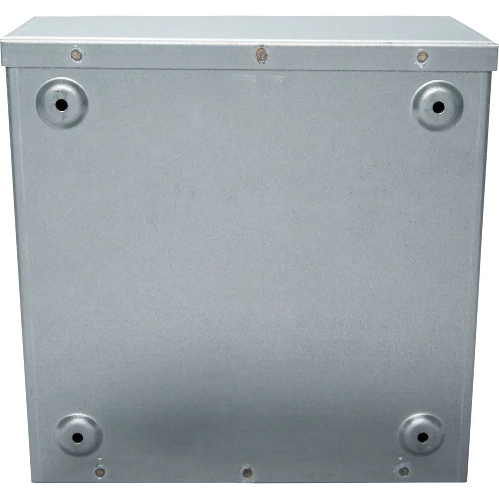 6" x 6" x 4" Junction Box, NEMA 3R, No Knockouts, Galvanized