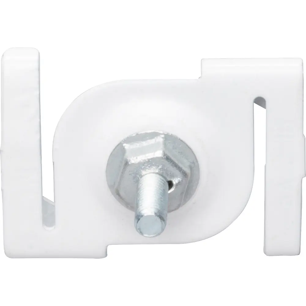 Acoustical Tee and T-Bar Fasteners, 15/16" Twist Fasteners, 5/8" Stud, White w/ Pal Nut 1 Acoustical Tee and T-Bar Fasteners, 15/16" Twist Fasteners, 5/8" Stud, White w/ Pal Nut