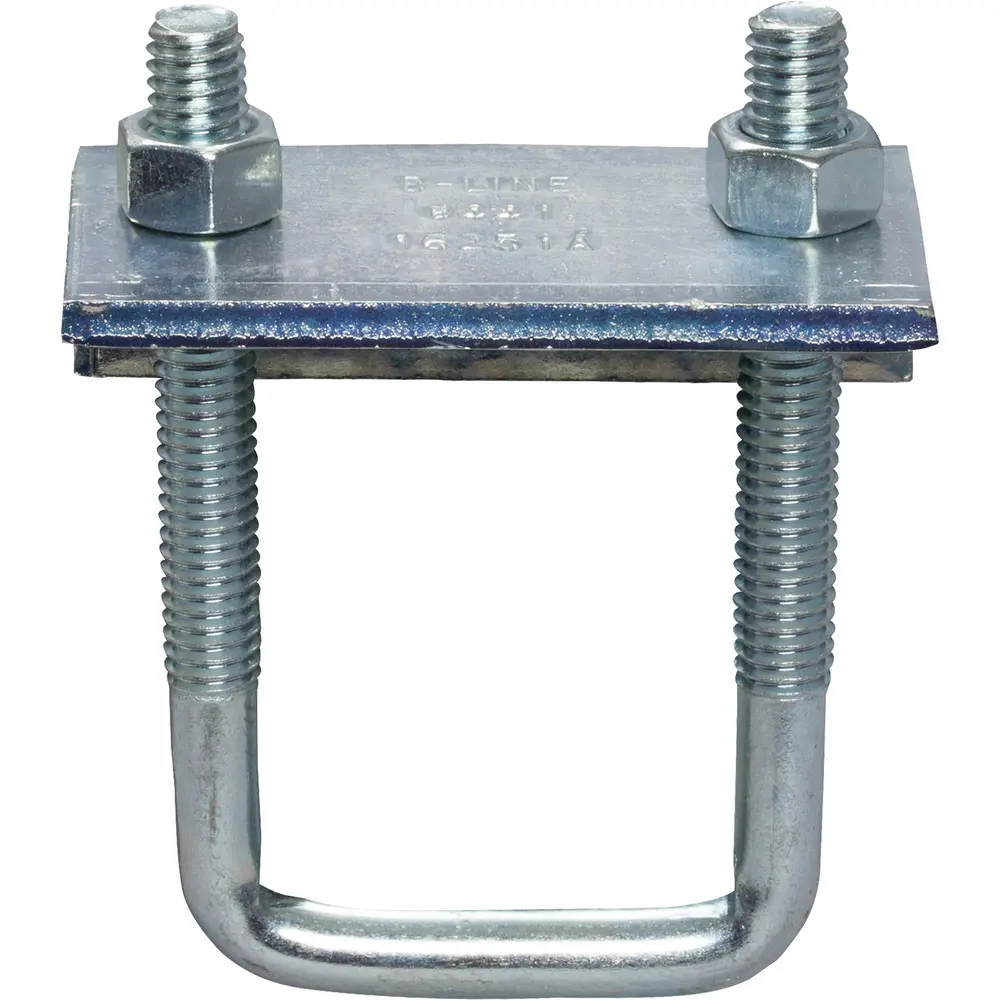 Beam Clamp, 3/4" Max Flange, for 13/16" to 1-5/8" High Channel