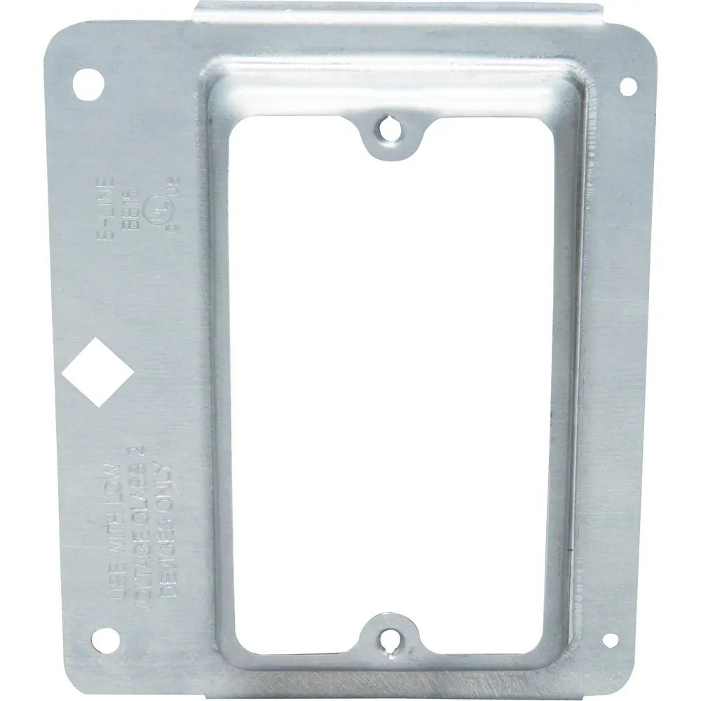 Cover Plate Mounting Bracket, Single-Gang Stud Bracket