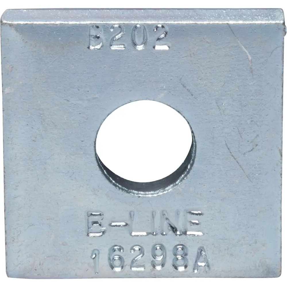 Square Washer, 1/2" Bolt Size 2 Square Washer, 1/2" Bolt Size