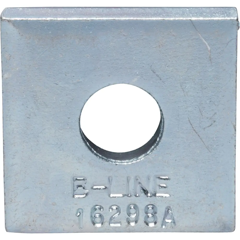 Square Washer, 3/8" Bolt Size