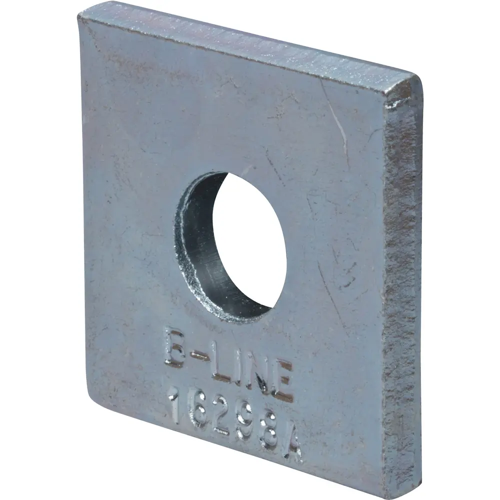 Square Washer, 3/8" Bolt Size