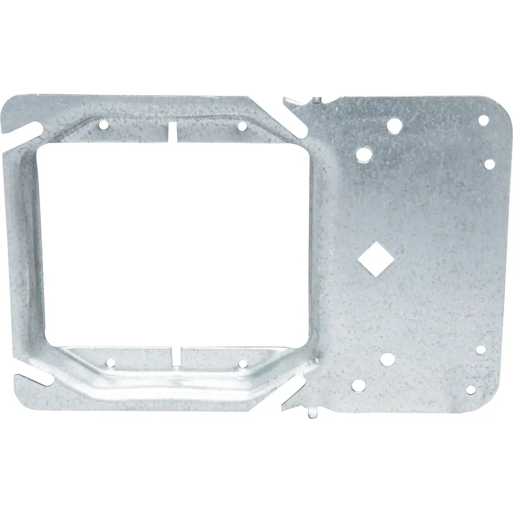 Uni-Mount Box Support Cover Plate Mounting Bracket, 2-Gang, 5/8" Raise