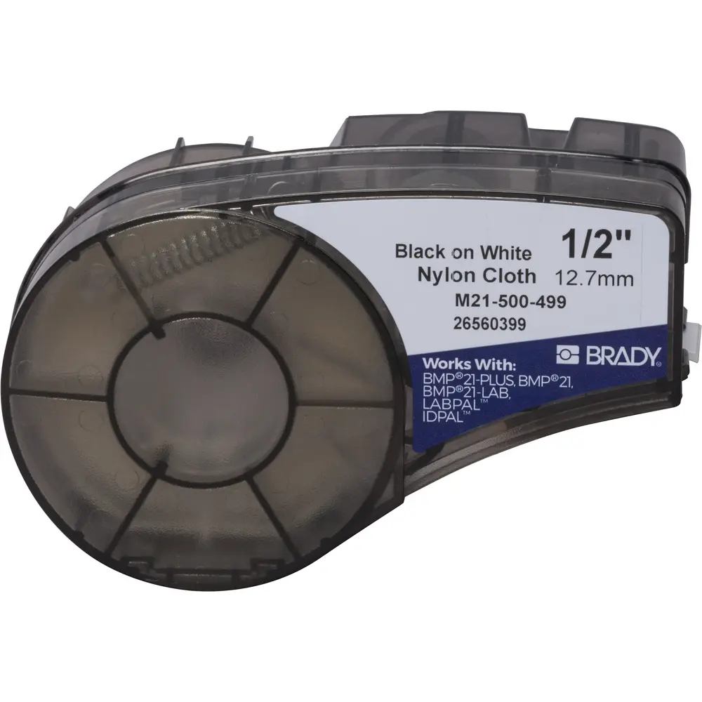 0.5" x 16' Aggressive Adhesive Multi-Purpose Nylon Labels