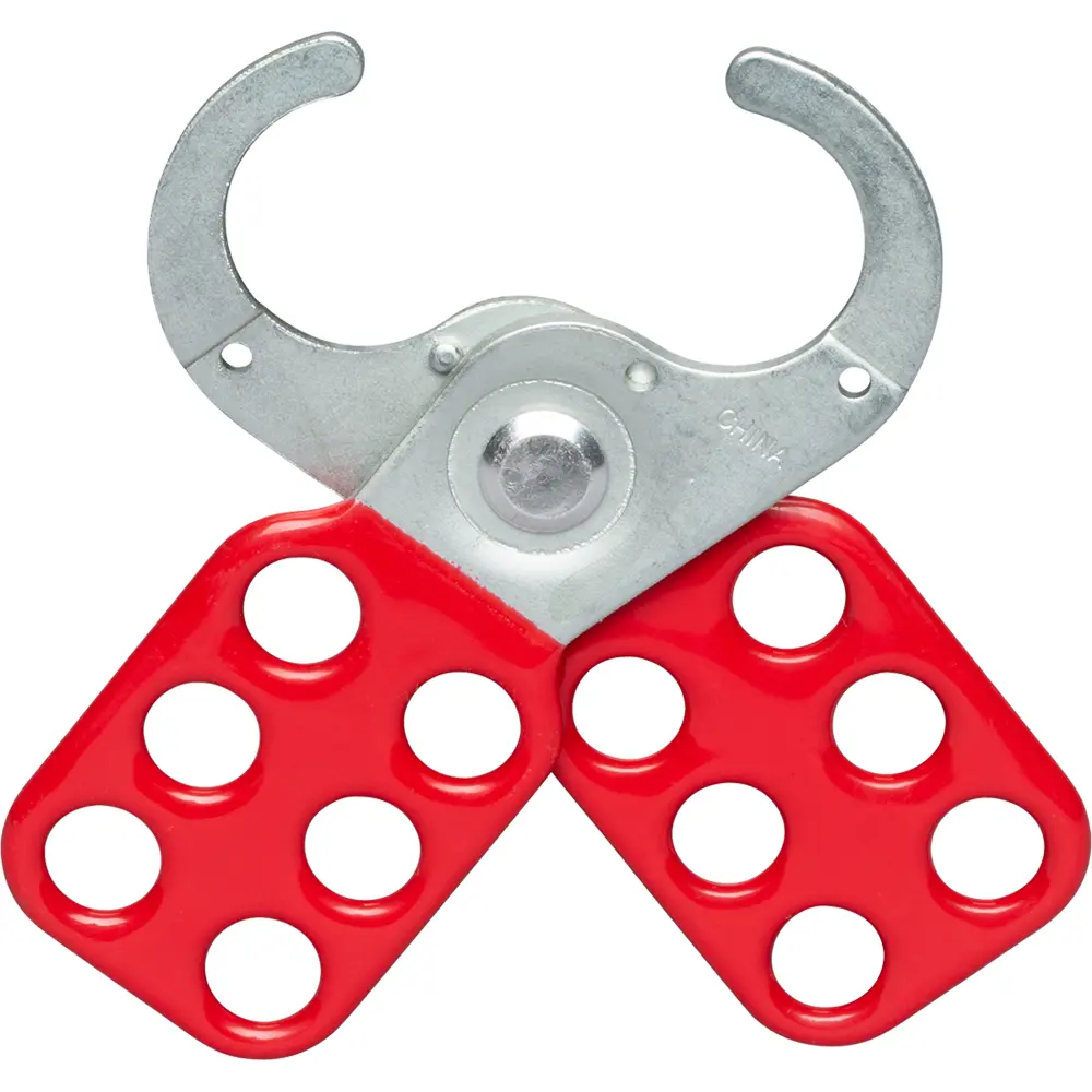 Steel Group Lockout Hasps, 1" Inside Jaw Size