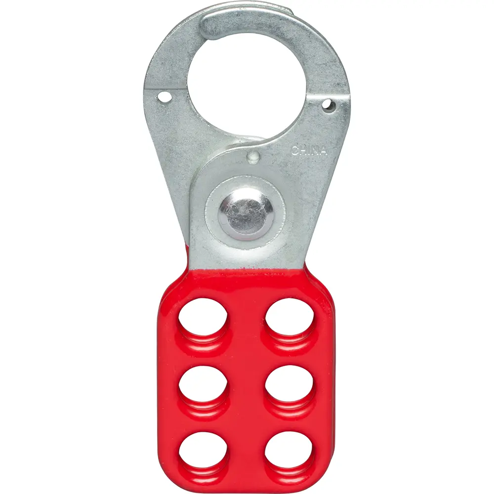 Steel Group Lockout Hasps, 1" Inside Jaw Size