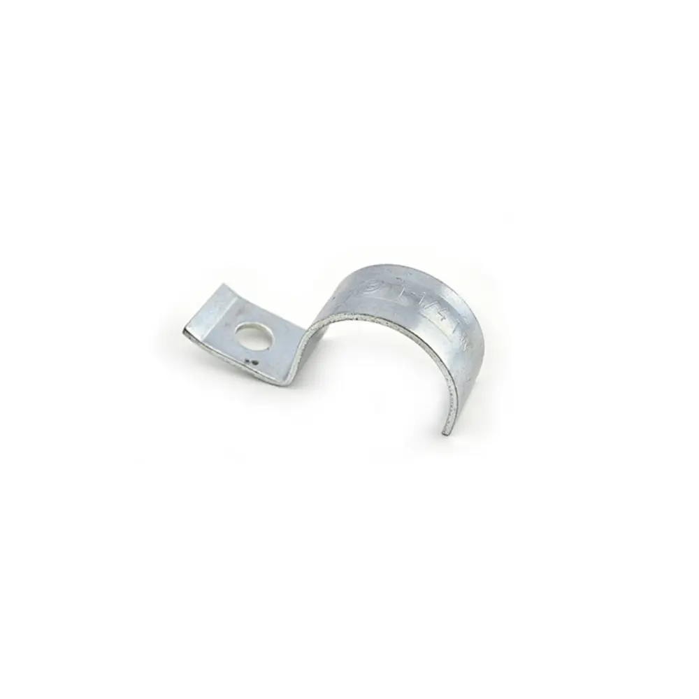 1-1/4 in. EMT 1-Hole Strap, Zinc Plated Steel 1 1-1/4 in. EMT 1-Hole Strap, Zinc Plated Steel