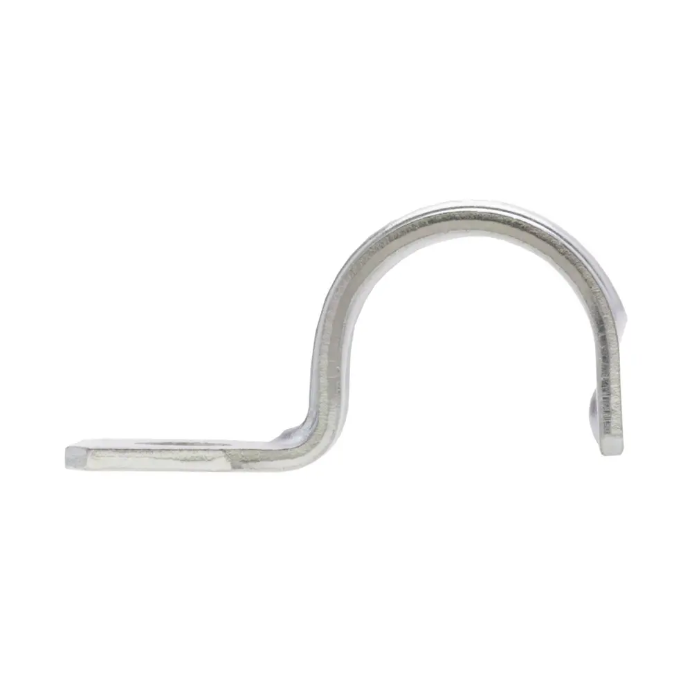 1/2 in. EMT 1-Hole Strap, Zinc Plated Steel
