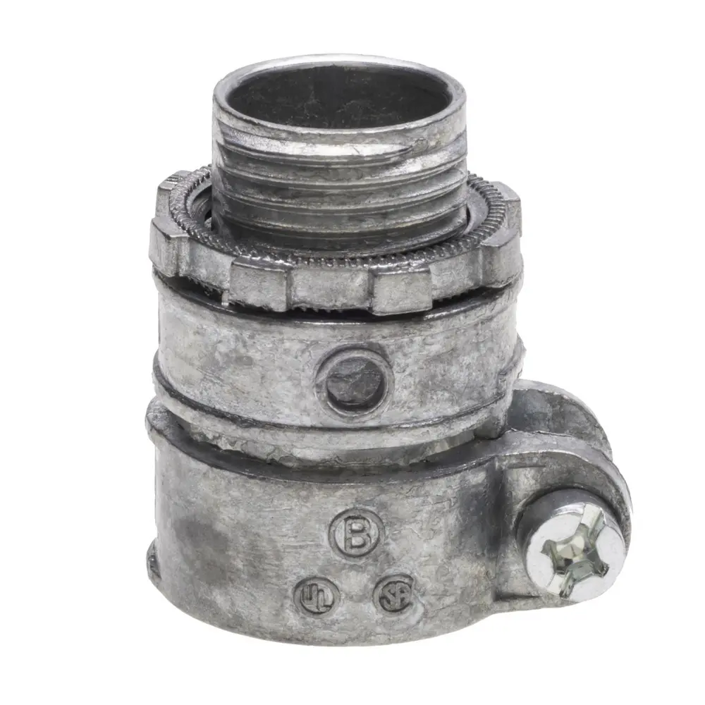 1/2" Squeeze Connector, Zinc Die Cast