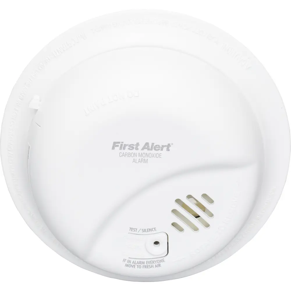 Hardwired Interconnectable Carbon Monoxide Alarm w/ Replaceable Battery Backup