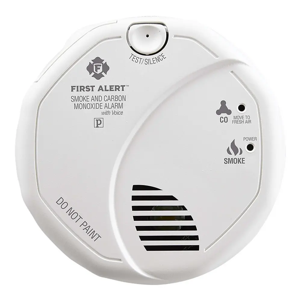 Smoke And Carbon Monoxide Alarm w/ Voice and Location