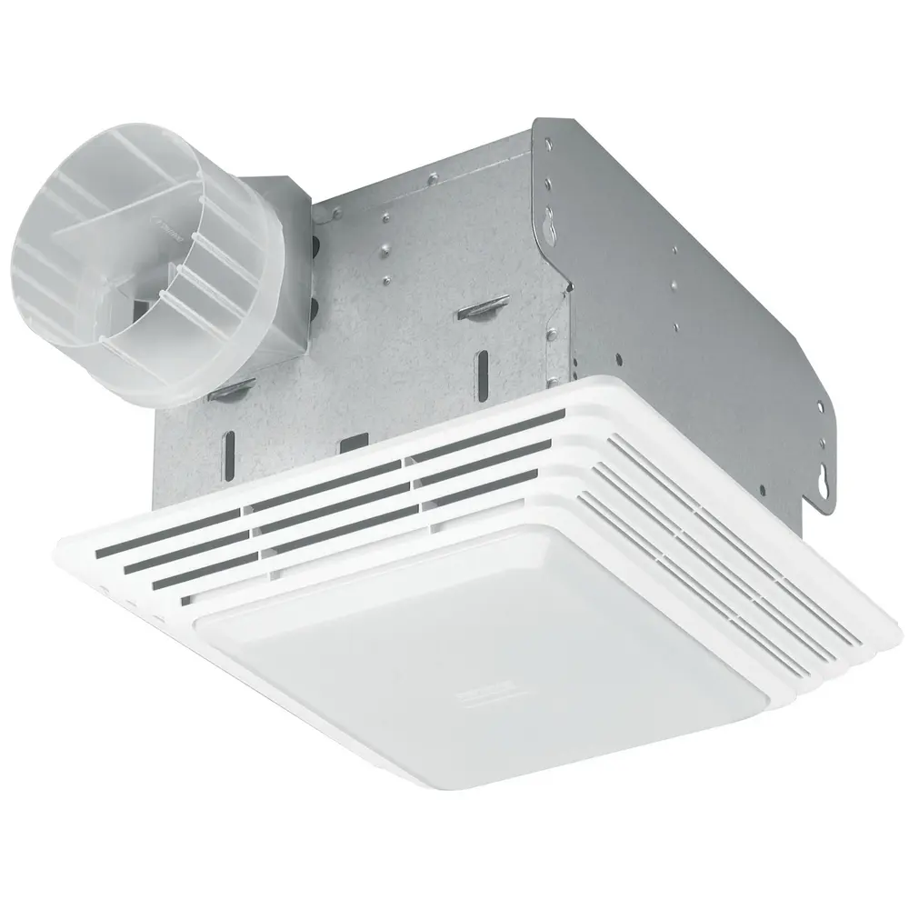 70 CFM Ventilation Fan with Light, 3.5 Sones