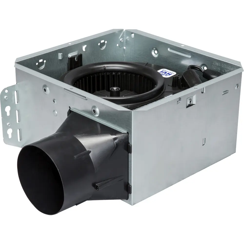 Flex Series Ceiling Roomside Installation Bathroom Exhaust Fan with Light, 110 CFM