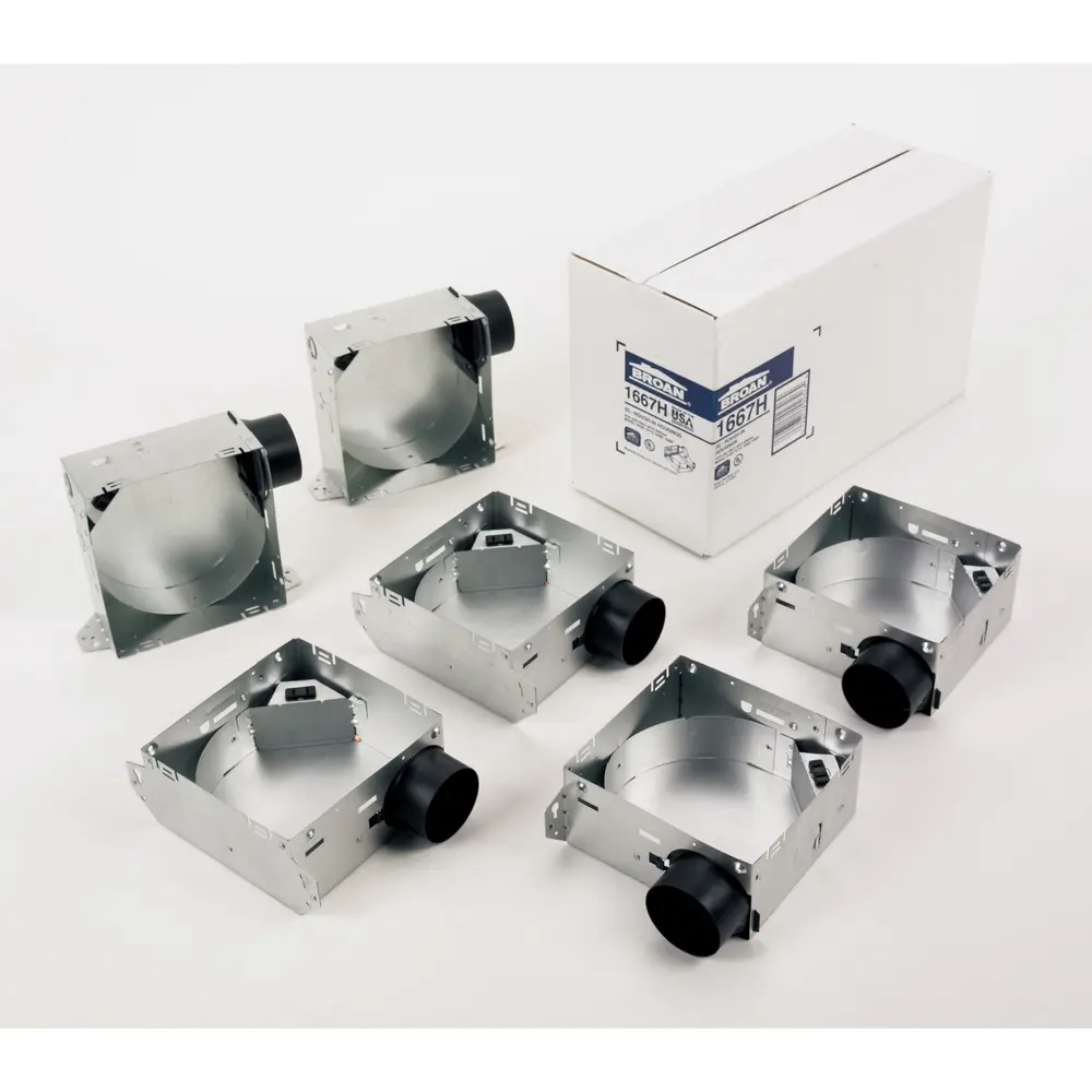 Housing Pack for 1688EF, 1688F, 1671F, E0F50 & E0F70 w/ Damper & 3" Connector