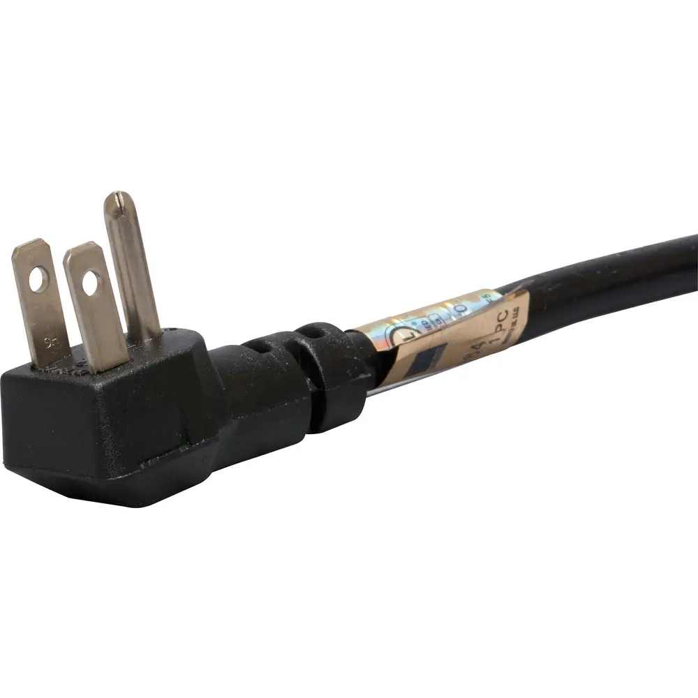 6ft 13A SJTW 16/3AWG Appliance Cord, 5-15 Plug