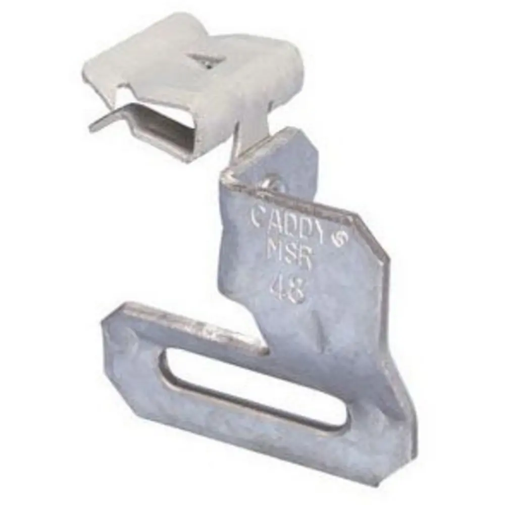 1/8" 90° Strap Hanger w/ Flange Clip