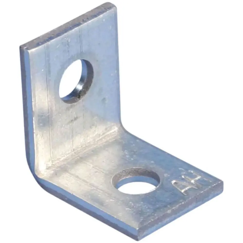 Angle Bracket, Steel, PG, 0.25" Holes