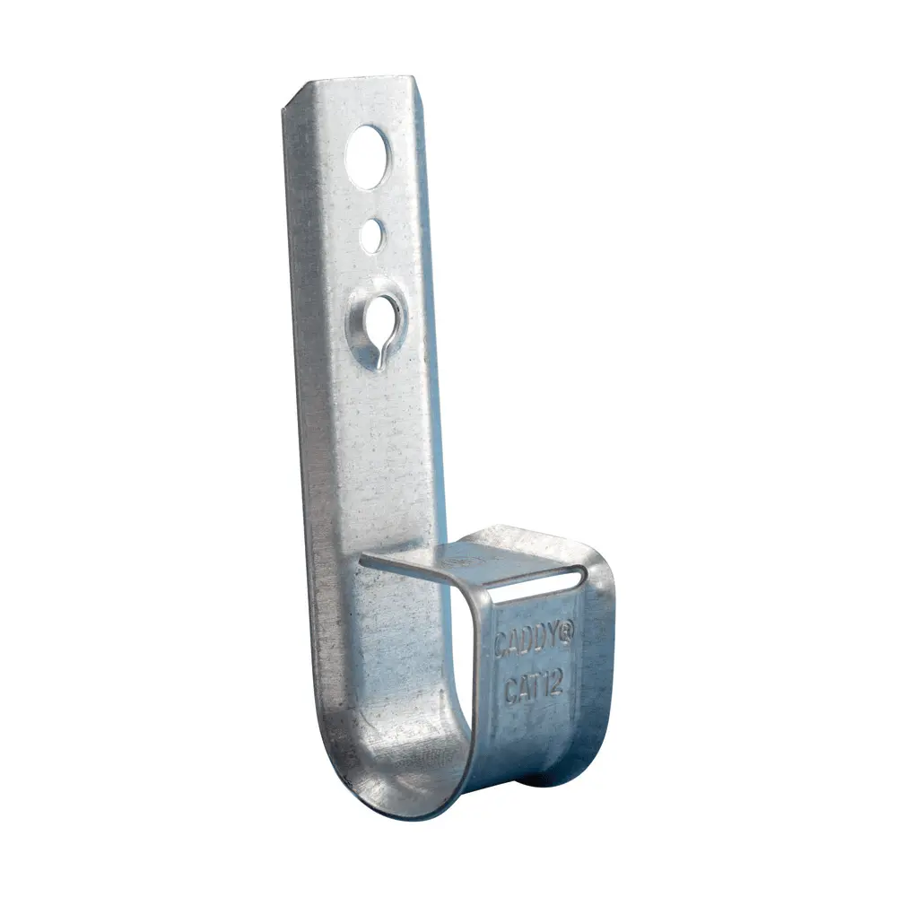 Cablecat J-Hook, Steel, Pre-Galvanized, 0.75" Diameter