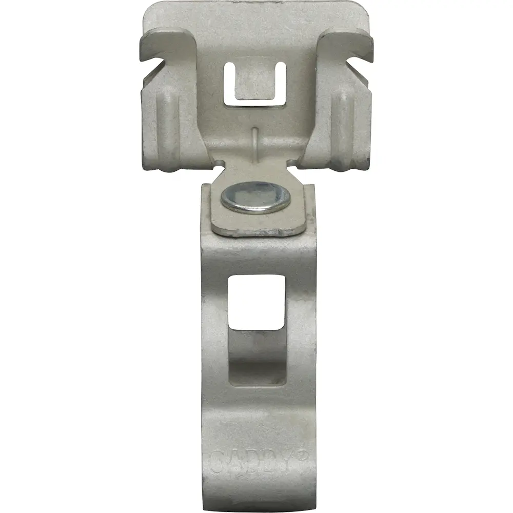 H-MSM Conduit/Pipe to Flange Clip, Side Mount, Spring Steel, 14-2 to 12-3 MC/AC, 1/8" to 1/4" Flange 3 H-MSM Conduit/Pipe to Flange Clip, Side Mount, Spring Steel, 14-2 to 12-3 MC/AC, 1/8" to 1/4" Flange