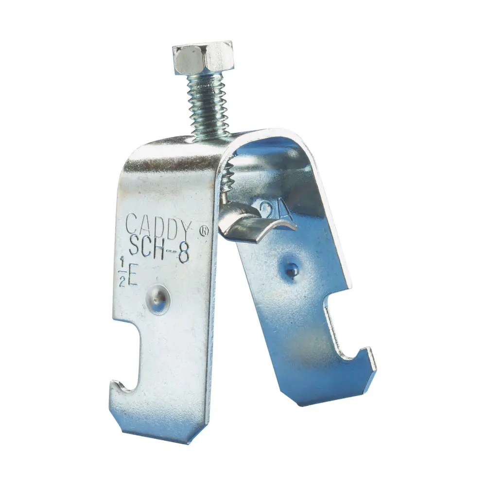 Single Piece Strut Clamp for Cable/Conduit, 1" to 1.51" OD, 1-1/4" EMT, 1" Rigid 1 Single Piece Strut Clamp for Cable/Conduit, 1" to 1.51" OD, 1-1/4" EMT, 1" Rigid