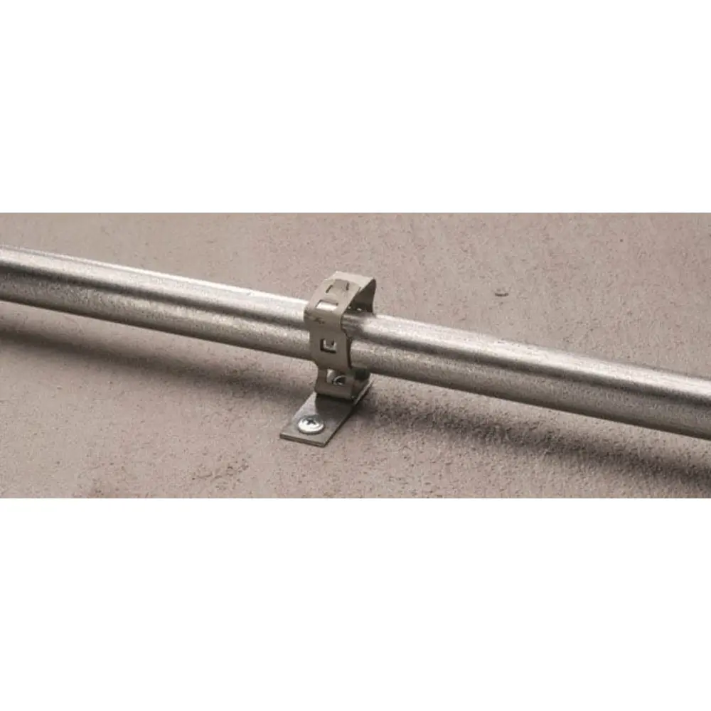Snap Close Conduit Clamp with Nail Bracket, 1/2"-3/4" EMT, 1/2"-3/4" Rigid 2 Snap Close Conduit Clamp with Nail Bracket, 1/2"-3/4" EMT, 1/2"-3/4" Rigid