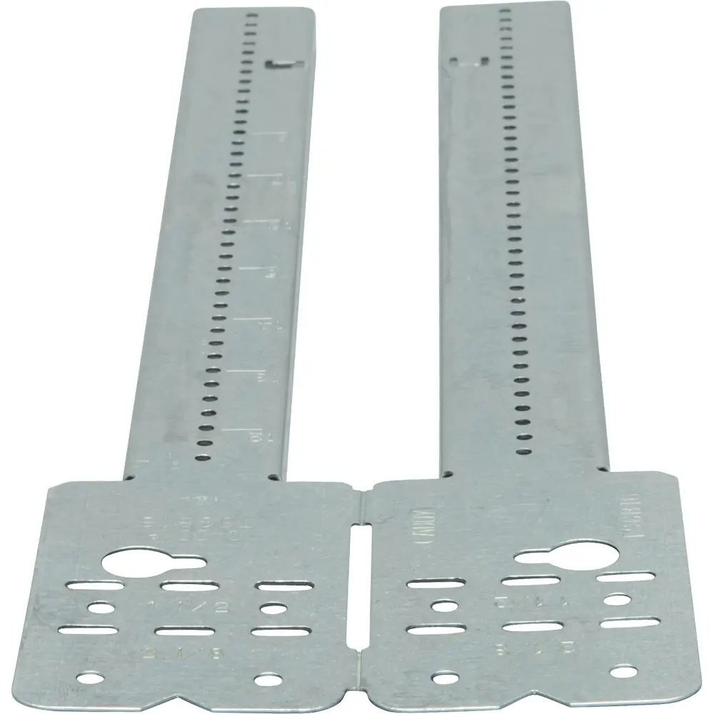 Telescoping Box Bracket, 11"-18" Stud Space, 2-1/8" Box Depth