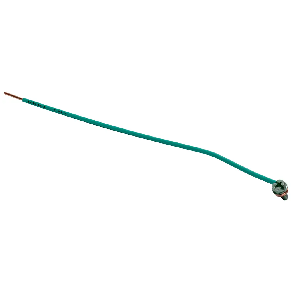 #10-32 Ground Screw w/ 12 AWG 10" Pigtail