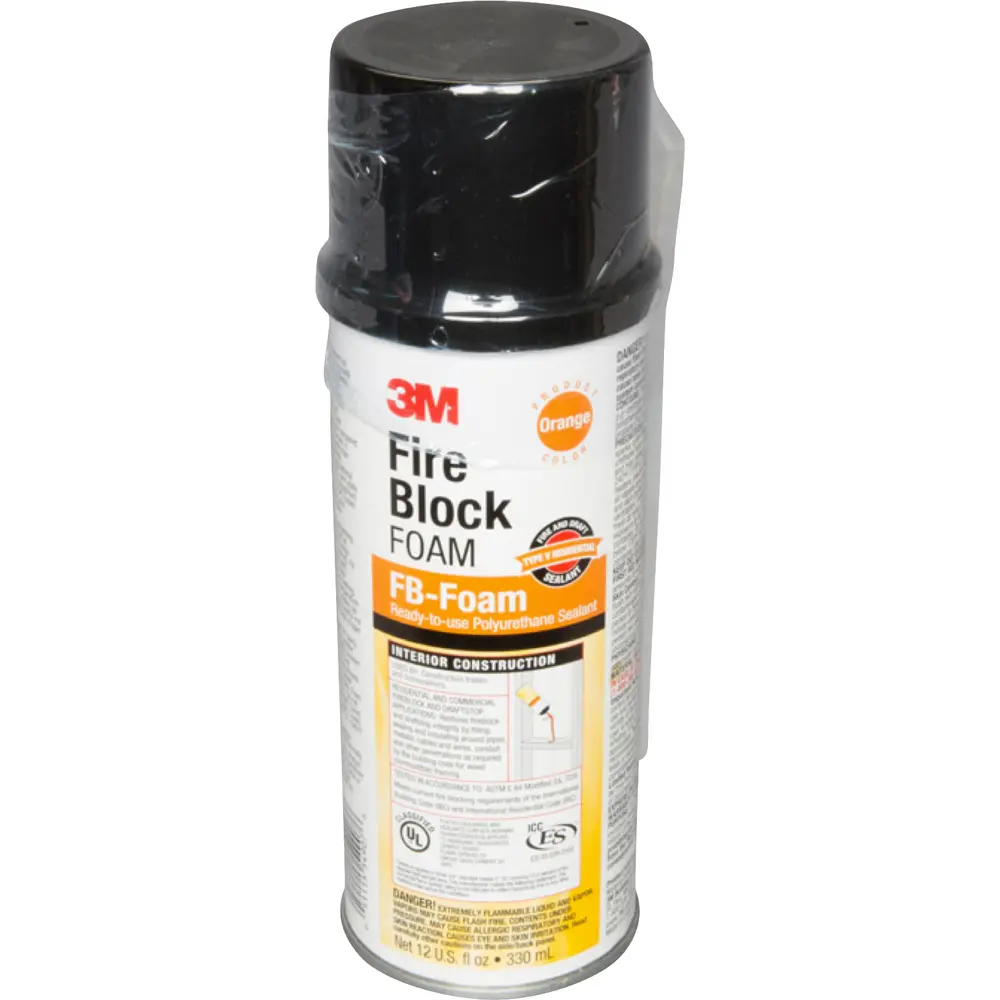 12 fl. oz. Fire Block Foam, Orange